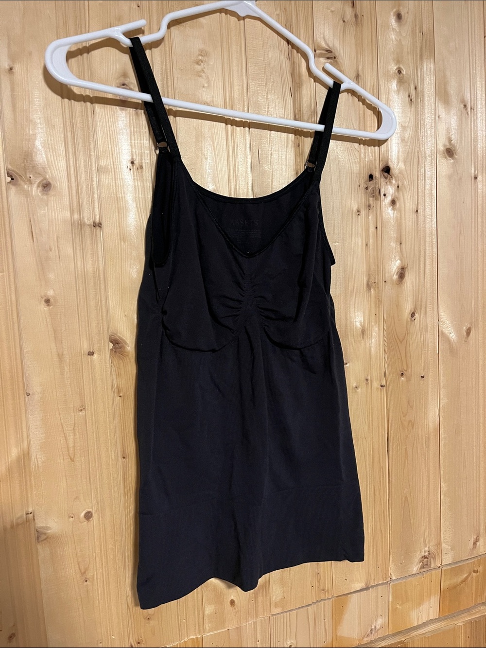 SPANX Black Slip Chemise with Adjustable Straps